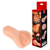 Телесный реалистичный мастурбатор в виде вагины - Bior toys - в Шахтах купить с доставкой