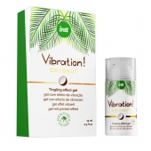 Возбуждающий гель с ароматом кокоса Vibration Coconut - 15 мл. - INTT - купить с доставкой в Шахтах