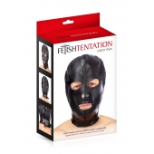 Маска-шлем с прорезями для глаз и рта - Fetish Tentation - купить с доставкой в Шахтах