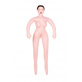 Надувная секс-кукла брюнетка с реалистичной головой - ToyFa - в Шахтах купить с доставкой