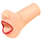 Мастурбатор-ротик с алыми губами - ToyFa - в Шахтах купить с доставкой