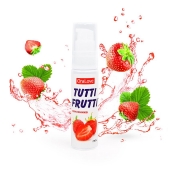 Гель-смазка Tutti-frutti с земляничным вкусом - 30 гр. - Биоритм - купить с доставкой в Шахтах
