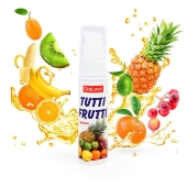 Гель-смазка Tutti-frutti со вкусом тропических фруктов - 30 гр. - Биоритм - купить с доставкой в Шахтах