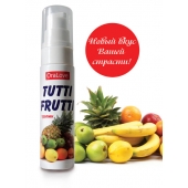 Гель-смазка Tutti-frutti со вкусом тропических фруктов - 30 гр. - Биоритм - купить с доставкой в Шахтах