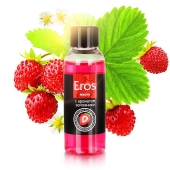 Массажное масло Eros fantasy с ароматом земляники - 50 мл. - Биоритм - купить с доставкой в Шахтах