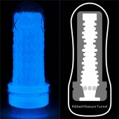 Светящийся в темноте мастурбатор Lumino Play Masturbator Ribbed - Lovetoy - в Шахтах купить с доставкой