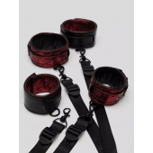 Изысканный набор фиксаций на кровати Reversible Under Mattress Restraint Set - Fifty Shades of Grey - купить с доставкой в Шахтах