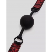 Кляп-шар на двусторонних ремешках Reversible Silicone Ball Gag - Fifty Shades of Grey - купить с доставкой в Шахтах