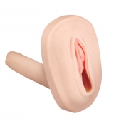 Мастурбатор-вагина с вибрацией и выносным пультом управления REALSTUFF SMOOTH   BALD - Dream Toys - в Шахтах купить с доставкой
