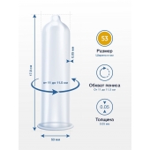 Презервативы MY.SIZE размер 53 - 10 шт. - My.Size - купить с доставкой в Шахтах