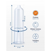 Презервативы MY.SIZE размер 57 - 3 шт. - My.Size - купить с доставкой в Шахтах