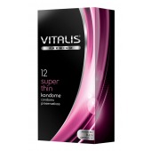 Ультратонкие презервативы VITALIS PREMIUM super thin - 12 шт. - Vitalis - купить с доставкой в Шахтах