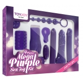 Эротический набор Toy Joy Mega Purple - Toy Joy - купить с доставкой в Шахтах