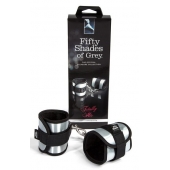 Серо-черные наручники Totally His - Fifty Shades of Grey - купить с доставкой в Шахтах