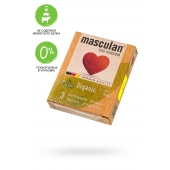 Экологически чистые презервативы Masculan Organic - 3 шт. - Masculan - купить с доставкой в Шахтах