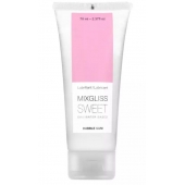Смазка на водной основе Mixgliss Sweet с ароматом бабл-гам - 70 мл. - Mixgliss - купить с доставкой в Шахтах