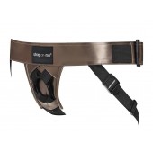 Бронзовый пояс для насадок Curious Harness - Strap-on-me - купить с доставкой в Шахтах