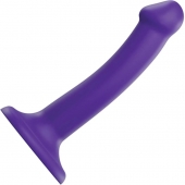 Фиолетовый фаллоимитатор-насадка Strap-On-Me Dildo Dual Density size S - 17 см. - Strap-on-me - купить с доставкой в Шахтах