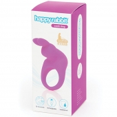 Фиолетовое эрекционное виброкольцо Happy Rabbit Rechargeable Rabbit Cock Ring - Happy Rabbit - в Шахтах купить с доставкой