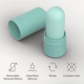 Мятный двусторонний мастурбатор Arcwave Ghost Pocket Stroker - Arcwave - в Шахтах купить с доставкой