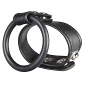 Двойное кольцо выносливости на пенис DUAL STAMINA RING - BlueLine - в Шахтах купить с доставкой
