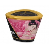Массажная свеча Rose Petals с ароматом розы - 170 мл. - Shunga - купить с доставкой в Шахтах