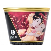 Массажная  свеча Sparkling Strawberry Wine с ароматом клубничного вина - 170 мл. - Shunga - купить с доставкой в Шахтах