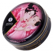 Массажная свеча Rose Petals с ароматом розы - 30 мл. - Shunga - купить с доставкой в Шахтах