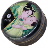 Массажная свеча Exotic Green Tea с ароматом зелёного чая - 30 мл. - Shunga - купить с доставкой в Шахтах