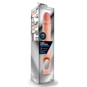 Телесная насадка на пенис 10 Inch Cock Sheath Extender - 25 см. - Blush Novelties - в Шахтах купить с доставкой