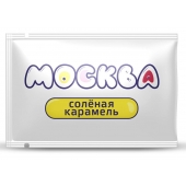 Универсальная смазка с ароматом солёной карамели  Москва Вкусная  - 10 мл. - Москва - купить с доставкой в Шахтах