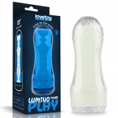 Светящийся в темноте мастурбатор Lumino Play Masturbator Pocketed - Lovetoy - в Шахтах купить с доставкой