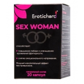 Капсулы для женщин Erotichard sex woman - 20 капсул (0,370 гр.) - Erotic Hard - купить с доставкой в Шахтах