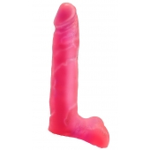 Розовая насадка-фаллос для трусиков Harness - 16,5 см. - LOVETOY (А-Полимер) - купить с доставкой в Шахтах