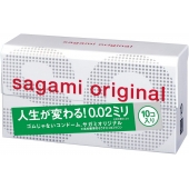 Ультратонкие презервативы Sagami Original 0.02 - 10 шт. - Sagami - купить с доставкой в Шахтах