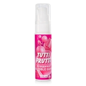 Интимный гель на водной основе Tutti-Frutti Bubble Gum - 30 гр. - Биоритм - купить с доставкой в Шахтах