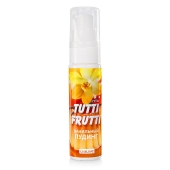 Интимный гель на водной основе Tutti-Frutti  Ванильный пудинг  - 30 гр. - Биоритм - купить с доставкой в Шахтах