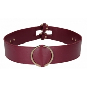 Бордовый ремень Halo Waist Belt - размер L-XL - Shots Media BV - купить с доставкой в Шахтах