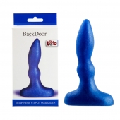 Синий анальный стимулятор Beginners p-spot massager - 11 см. - Lola Games - в Шахтах купить с доставкой