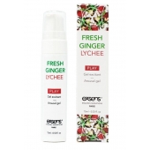 Возбуждающий гель Fresh Ginger Lychee Arousal Gel - 15 мл. - Exsens - купить с доставкой в Шахтах