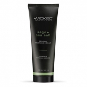 Массажный легкий крем WICKED Sage plus Sea Salt - 120 мл. - Wicked - купить с доставкой в Шахтах