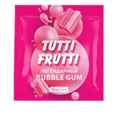 Пробник гель-смазки Tutti-frutti со вкусом бабл-гам - 4 гр. - Биоритм - купить с доставкой в Шахтах