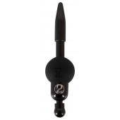 Черный уретральный вибростимулятор Vibrating Penis Plug - Orion - купить с доставкой в Шахтах