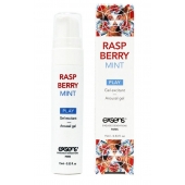Возбуждающий гель Raspberry Mint с ароматом малины и мяты - 15 мл. - Exsens - купить с доставкой в Шахтах