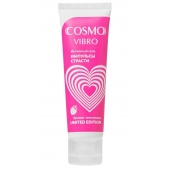 Возбуждающий гель на водно-силиконовой основе Cosmo Vibro с ароматом земляники - 50 гр. - Биоритм - купить с доставкой в Шахтах