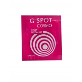 Стимулирующий интимный крем для женщин Cosmo G-spot - 2 гр. - Биоритм - купить с доставкой в Шахтах