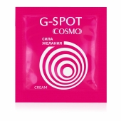 Стимулирующий интимный крем для женщин Cosmo G-spot - 2 гр. - Биоритм - купить с доставкой в Шахтах