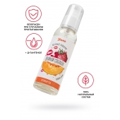 Съедобная гель-смазка Yovee «Двойной соблазн» с Д-пантенолом и вкусом клубники и дыни - 100 мл. - ToyFa - купить с доставкой в Шахтах