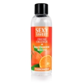 Массажное масло Sexy Sweet Fresh Orange с ароматом апельсина и феромонами - 75 мл. - Биоритм - купить с доставкой в Шахтах