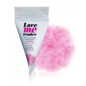 Съедобное согревающее массажное масло Love Me Tender Cotton Candy с ароматом сладкой ваты - 10 мл. - Love to Love - купить с доставкой в Шахтах